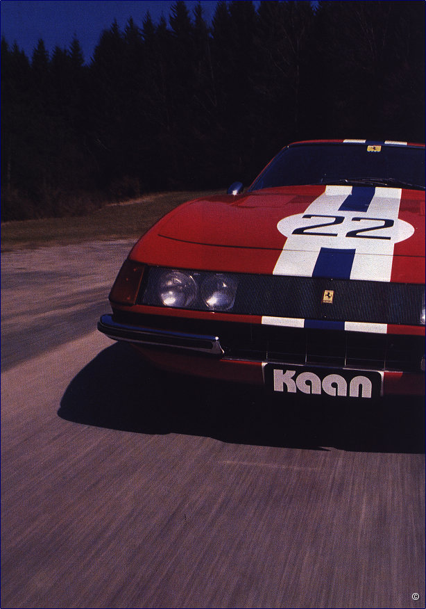 Test Ferrari 365 GTB/4 Competizione Prototipo