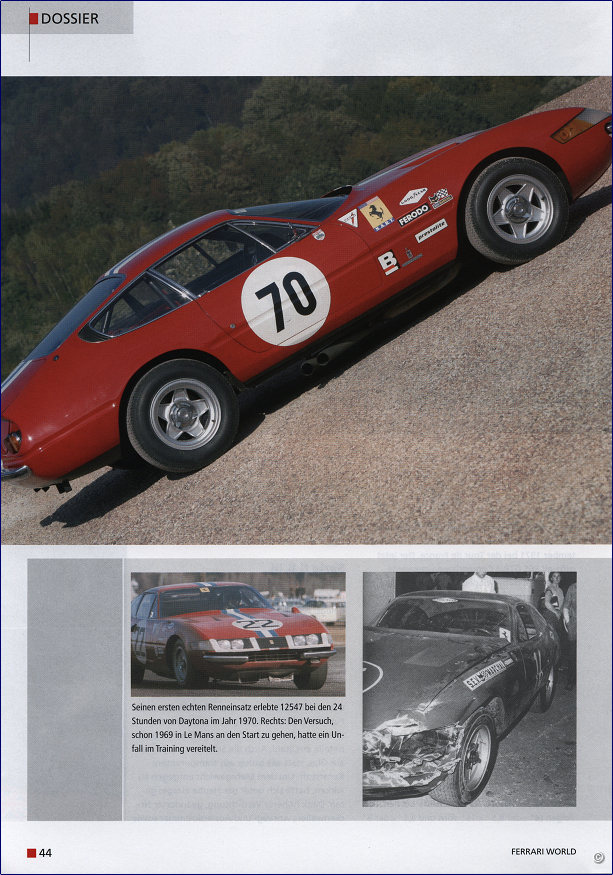 Bericht Ferrari 365 GTB/4 Daytona Competizione