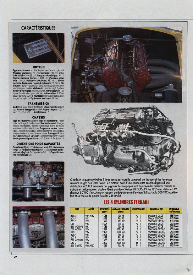 Bericht auto passion Ferrari 500 TRC